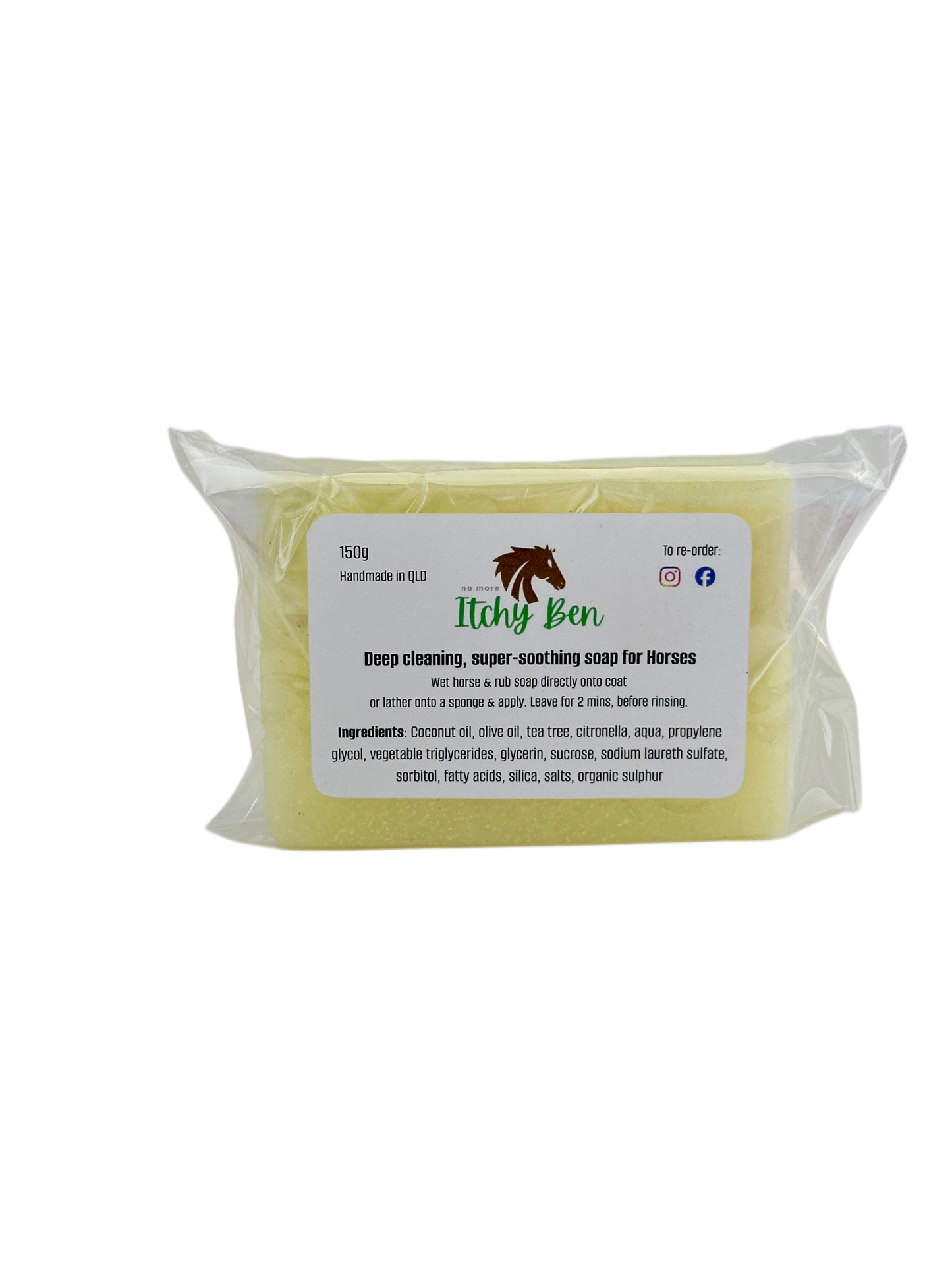Itchy Ben Soothing Soap Bar (150g)